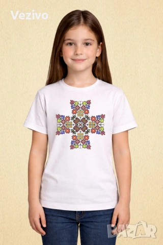 Слънчев кръст, снимка 2 - Детски тениски и потници - 54087916