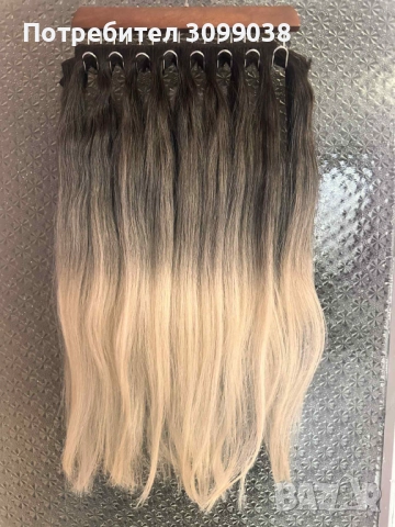 Естествена коса ОМБРЕ ЕФЕКТ