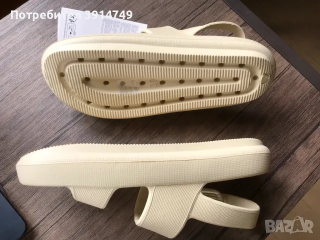 НОВИ Сандали гумени/ мека пяна EVA; плаж, басейн, изключително удобни, ергономични, противохлъзгащи, снимка 4 - Сандали - 49737448