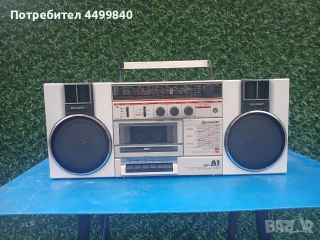 ПРОДАВАМ КАСЕТОФОН ( SHARP GF-A1 JAPAN) 