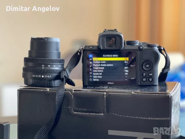 nikon z50 + китов обектив, снимка 3 - Фотоапарати - 49615880