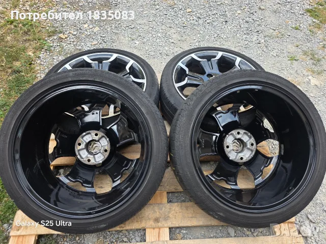 Лети джанти 17ки 4х108 Citroen + летни гуми 205/45/17 GoodYear, снимка 9 - Гуми и джанти - 55847844