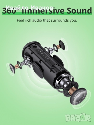 Блутут колонка Tronsmart T8 40W TWS, снимка 10 - Bluetooth тонколони - 52153071