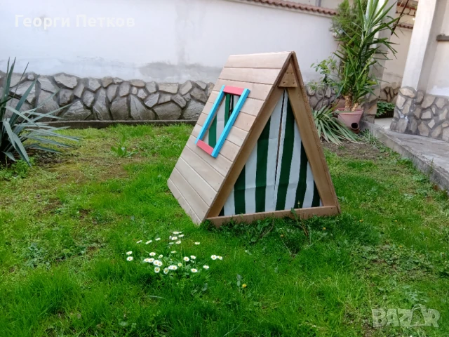 Детска дървена къщичка на Промоция за 225лв.,вместо 249лв.!!!