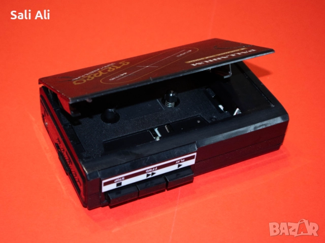 PALLADIUM Stereo Walkman 1970 ретро касетофон работещ, снимка 5 - Радиокасетофони, транзистори - 52666520