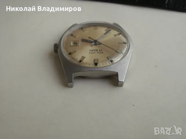 Полет стоманен Poljot de lixe 29 jewels камъни Мъжки руски часовник, снимка 7 - Мъжки - 48884014