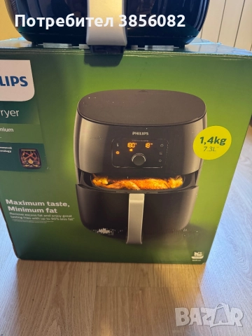 Фритюрник с горещ въздух Philips Airfryer XXL, снимка 4 - Фритюрници - 52338924