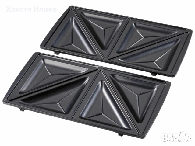 Тостер за сандвичи Гофретник 3 в 1 3 сменяеми плочи SilverCrest черен 750 W, снимка 8 - Тостери - 54023649