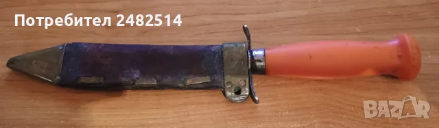 Старинен колекционерски шведски нож с много стара кания, снимка 2 - Ножове - 48998356