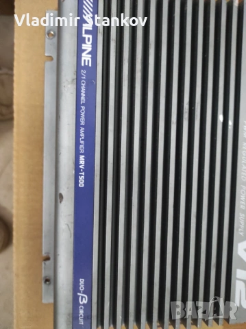 Alpine MRV-T500, снимка 4 - Ресийвъри, усилватели, смесителни пултове - 53915845