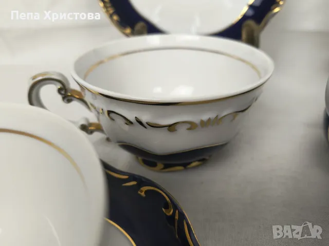 Пълен сервиз за чай и хранене за 6 човека - Zsolnay, снимка 8 - Прибори за хранене, готвене и сервиране - 48421889