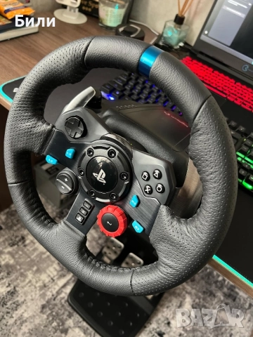 Logitech G29+Shifter , снимка 8 - Други игри и конзоли - 51778055