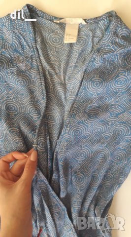 Уникален къс гащеризон син с Н&М, снимка 2 - Гащеризони - 7452572