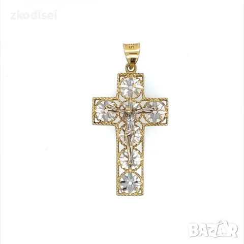 Златен медальон 1,68гр. 14кр. проба:585 модел:27305-1, снимка 1