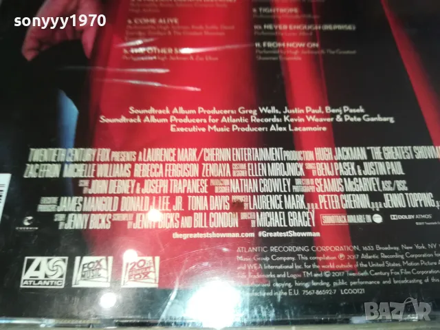 THE GREATEST SHOWMAN CD 2602251755, снимка 12 - CD дискове - 49289682