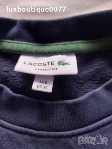 Чисто нова без етикет блуза Lacoste L, снимка 4 - Блузи - 52654354