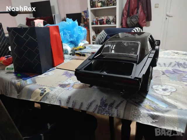 Dodge Charger R/T от „Бързи и яростни“ на DeAgostini, мащаб 1:8., снимка 5 - Колекции - 56014965