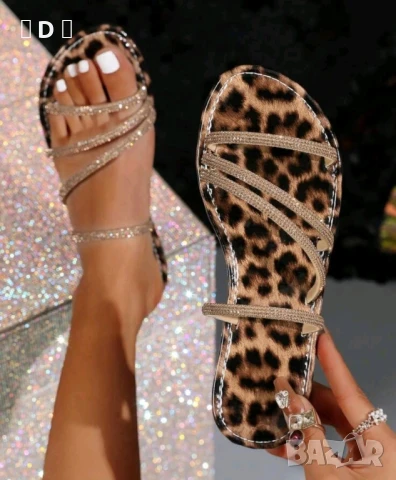 нови чехлички с камъни 37.5/38