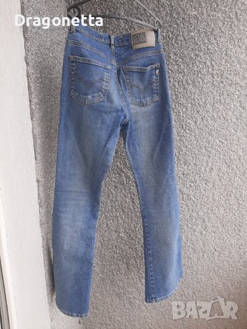 Дамски дънки чарлстон,28 размер, ханш 90см,талия 60см,дължина крачол 98см, снимка 3 - Дънки - 40129048