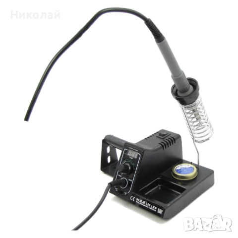 Станция за запояване WEP 926 LED, поялник, цифров дисплей, снимка 4 - Друга електроника - 52334634