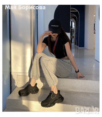 Дамски сникърси естествена кожа №38, снимка 4 - Маратонки - 38549946