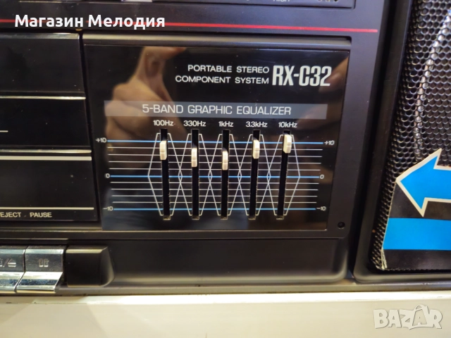 Радиокасетофон Panasonic RX-C32 В отлично техническо и визуално състояние., снимка 8 - Радиокасетофони, транзистори - 47518323