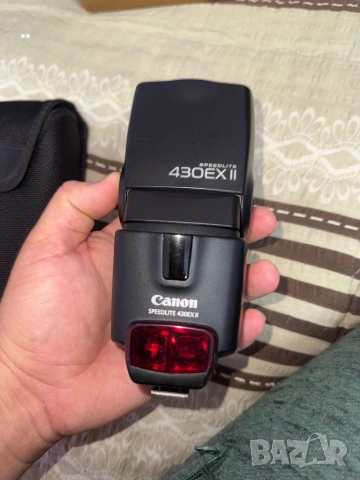 Продавам външна светкавица Canon Speedlite 430EX II – Перфектно осветление за впечатляващи снимки, снимка 12 - Фотоапарати - 54111692