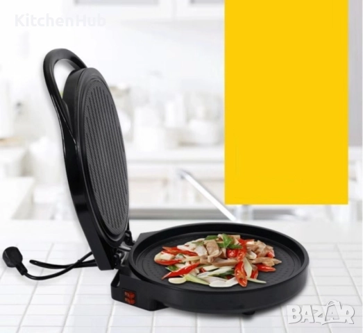 Иновативен уред за палачинки, пица и други ястия, без нужда от обръщане, снимка 8 - Други - 52122801