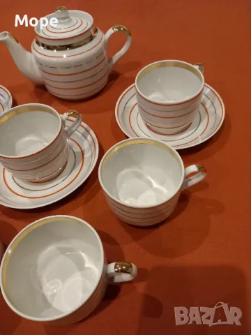 Руски порцеланов сервиз , снимка 4 - Сервизи - 49549973