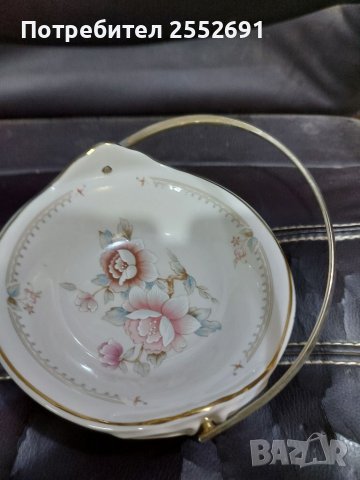 Порцеланов съд с дръжка , снимка 3 - Декорация за дома - 40411417