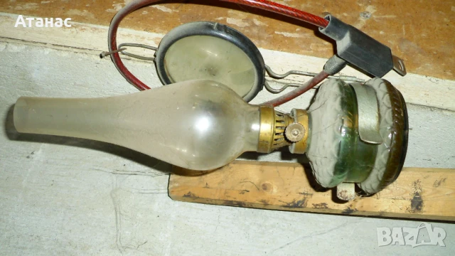 Газена лампа - автентична , снимка 3 - Антикварни и старинни предмети - 50818230