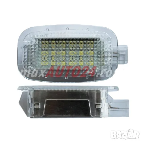 LED плафони за врата Mercedes C ML A E CL CLS S SL B R G и Vito, снимка 2 - Аксесоари и консумативи - 55864665