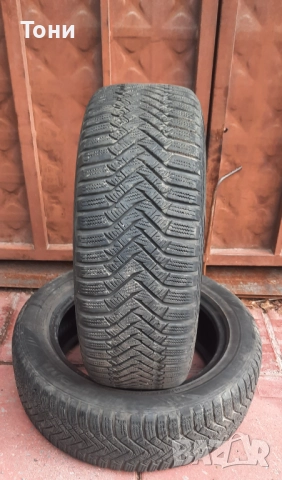 2 броя зимни гуми 205 55 16 7мм , снимка 3 - Гуми и джанти - 52501910