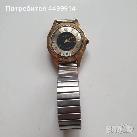Мъжки часовник Andora 17 jewels, снимка 5 - Антикварни и старинни предмети - 51754540