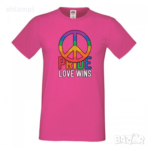 Мъжка тениска Pride Love Always Win multicolor Празник.Повод,Изненада, снимка 10 - Тениски - 37104998
