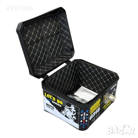 Куфар за мотоциклет 57 литра PA1527-1, снимка 5 - Аксесоари и консумативи - 54311870