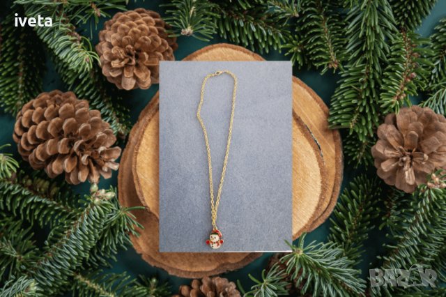 Коледни колиета , снимка 2 - Колиета, медальони, синджири - 42713581