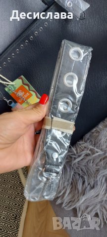 Черна дамска чанта от еко кожа , снимка 3 - Чанти - 38081882