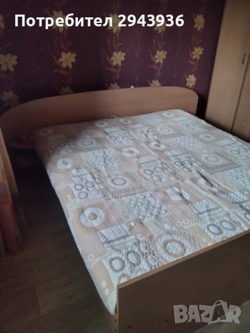 Спалня и 5 крилен гардероб с надстройка.Материал ПДЧ -18мм., снимка 3 - Спални и легла - 52674126