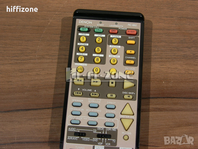 ДИСТАНЦИОННО УПРАВЛЕНИЕ Denon rc 882, снимка 3 - Ресийвъри, усилватели, смесителни пултове - 36506988