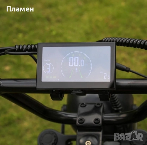 НОВО !!! Електрически Велосипед Emoko C93 Dual 2*1000W 48V/23Ah 50 км.ч , снимка 7 - Велосипеди - 52023217