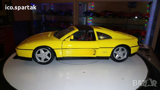 Ferrari 1:18 348 TS 1989 Maisto , снимка 2 - Колекции - 31919654