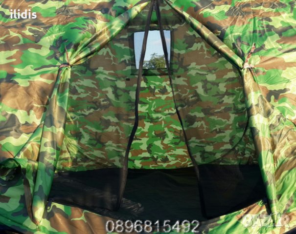 Саморазгъваща се палатка петместна 250х250х180см ( нова стока ), снимка 4 - Палатки - 35633535