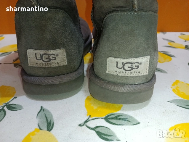UGG кожени боти N 38, снимка 5 - Дамски боти - 53355108