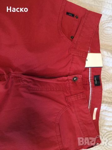 Нов качествен оригинален памучен панталон Hattric, снимка 4 - Панталони - 30130369