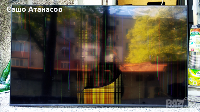 SAMSUNG QE43Q65AAU със счупена матрица ,BN44-01099A ,BN41-02844C ,CY-QA043HGHV1V ,WCA734M