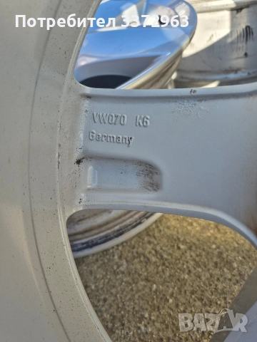 Оригинални Джанти за Фолксваген 5х112, снимка 10 - Гуми и джанти - 52792119