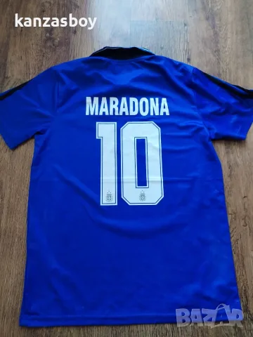 adidas maradona - мъжка тениска РЕПЛИКА КАТО НОВА Л, снимка 3 - Тениски - 56012410