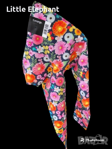 Клинче за 5-6 год цветя маргаритки фото принт,колекция"Flowers",Англия/нов