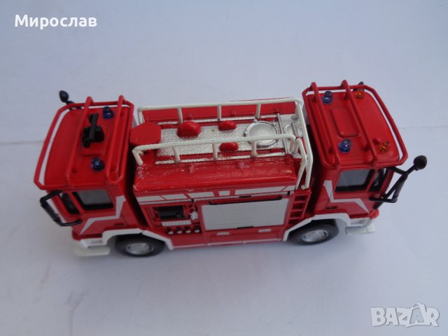 DEL PRADO 1/64 MAN Janus 4000 ПОЖАРНА КОЛИЧКА КАМИОН МОДЕЛ, снимка 6 - Колекции - 44311504